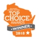 Winner Milwaukee top choice award